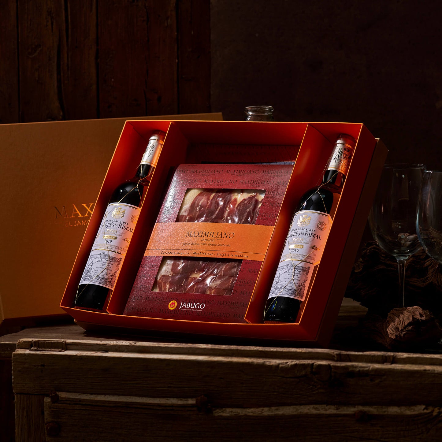 Sortimento Jabugo e Rioja Sortimento Jabugo e Rioja